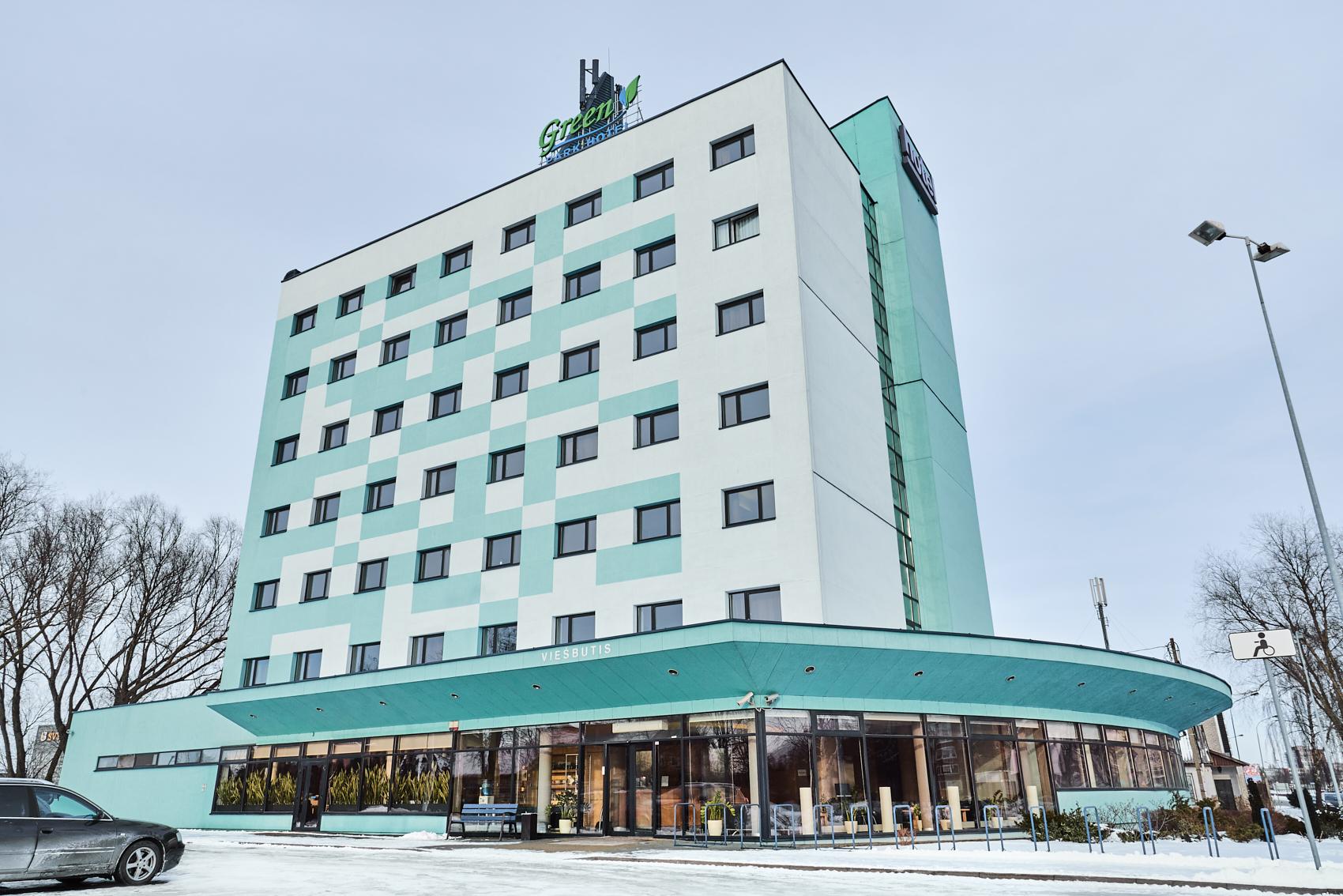 Green Park Hotel كلابيدا المظهر الخارجي الصورة